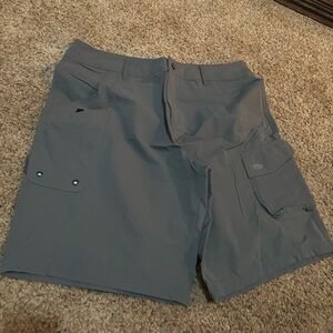 AFTCO Men's Charcoal Cargo Shorts